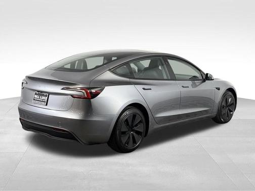 Stealth Gray 2025 Tesla Model 3 Long Range