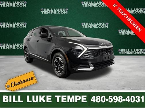 Ebony Black 2025 Kia Sportage LX