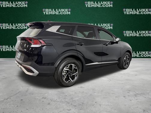 Ebony Black 2025 Kia Sportage LX