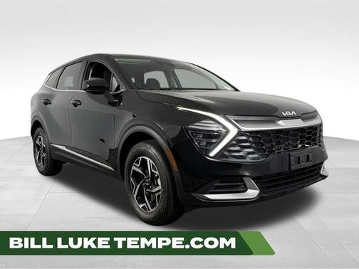 Ebony Black 2025 Kia Sportage LX