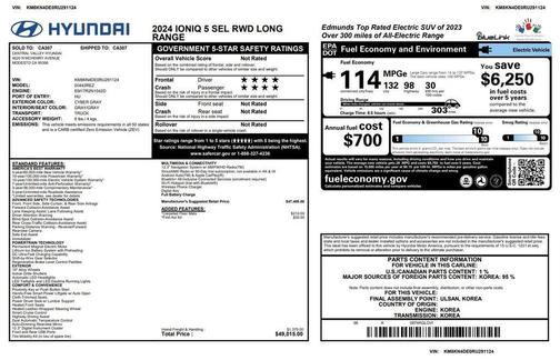 2024 Hyundai IONIQ 5 SEL