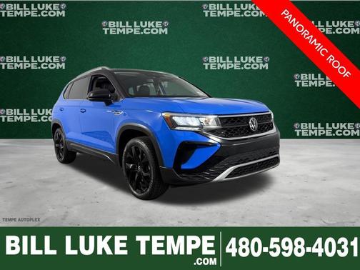 Cornflower Blue 2023 Volkswagen Taos 1.5T SE