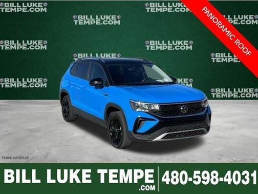 Cornflower Blue 2023 Volkswagen Taos 1.5T SE