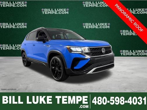 Cornflower Blue 2023 Volkswagen Taos 1.5T SE