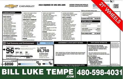 2024 Chevrolet Equinox EV RS