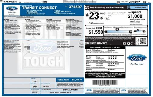 2018 Ford Transit Connect XLT