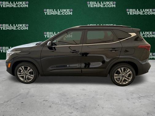 Cherry Black 2023 Kia Seltos S