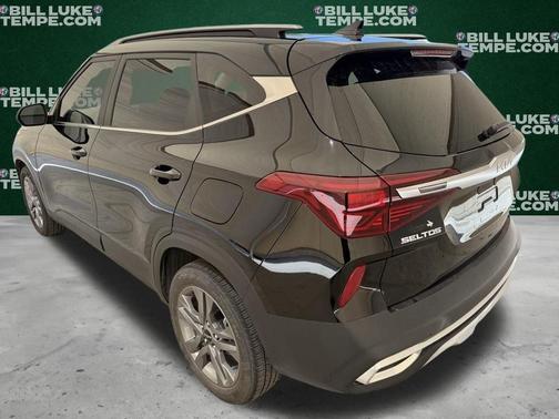 Cherry Black 2023 Kia Seltos S