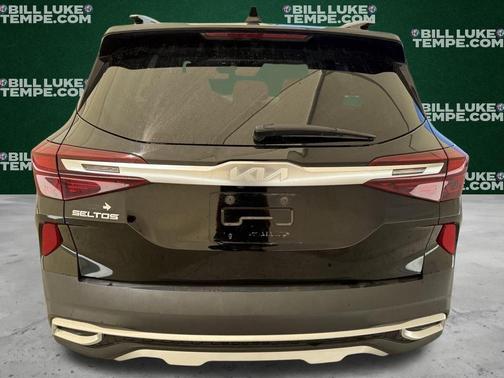 Cherry Black 2023 Kia Seltos S