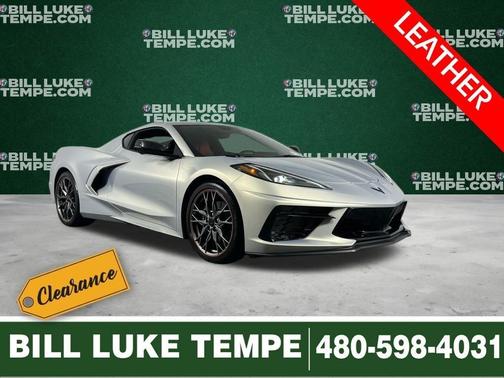 Silver Flare Metallic 2024 Chevrolet Corvette Stingray w/1LT