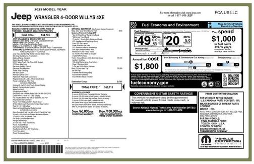 2023 Jeep Wrangler 4xe Base