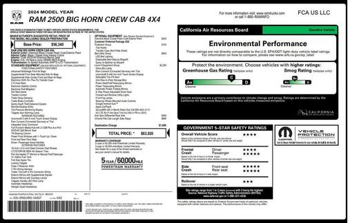 2024 RAM 2500 Big Horn