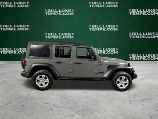 Sting Gray Clearcoat 2021 Jeep Wrangler Unlimited Sport