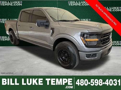 Gray Metallic 2024 Ford F-150 XLT Truck