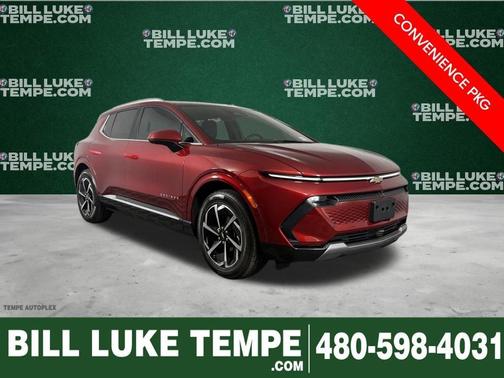 Radiant Red 2025 Chevrolet Equinox EV LT