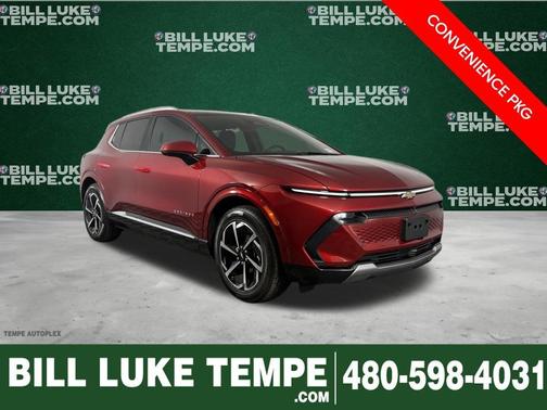 Radiant Red 2025 Chevrolet Equinox EV LT