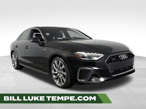 Mythos Black Metallic 2023 Audi A4 45 S line Premium Plus