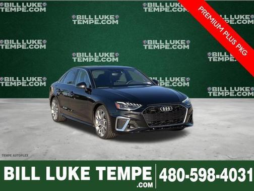 Mythos Black Metallic 2023 Audi A4 45 S line Premium Plus