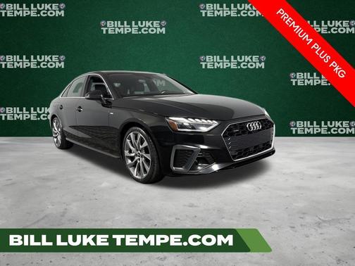 Mythos Black Metallic 2023 Audi A4 45 S line Premium Plus