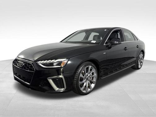Mythos Black Metallic 2023 Audi A4 45 S line Premium Plus
