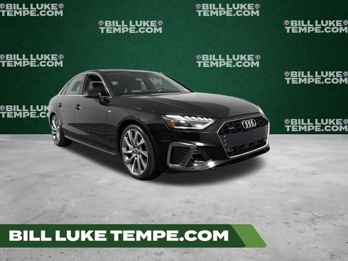 Mythos Black Metallic 2023 Audi A4 45 S line Premium Plus