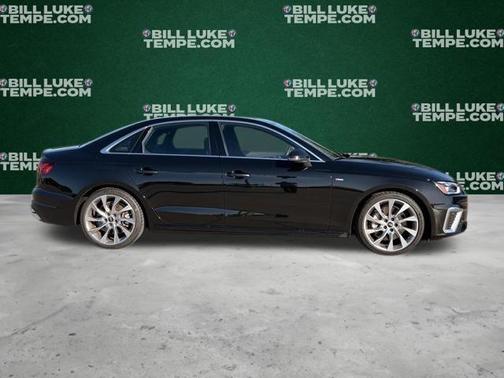 Mythos Black Metallic 2023 Audi A4 45 S line Premium Plus
