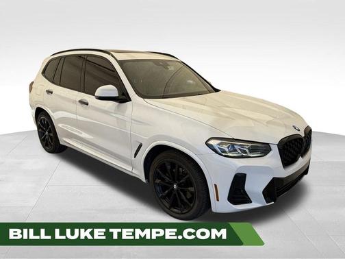 Alpine White 2022 BMW X3 sDrive30i