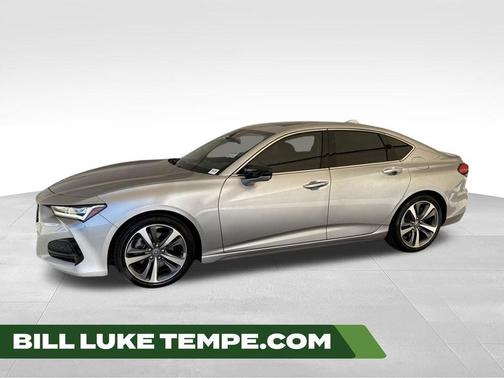 Lunar Silver Metallic 2021 Acura TLX Advance