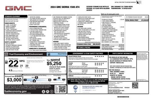 2024 GMC Sierra 1500 AT4