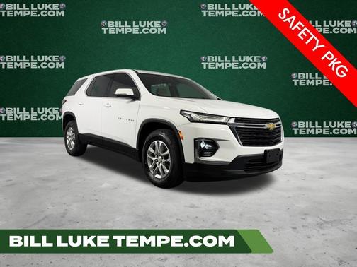Summit White 2023 Chevrolet Traverse LS
