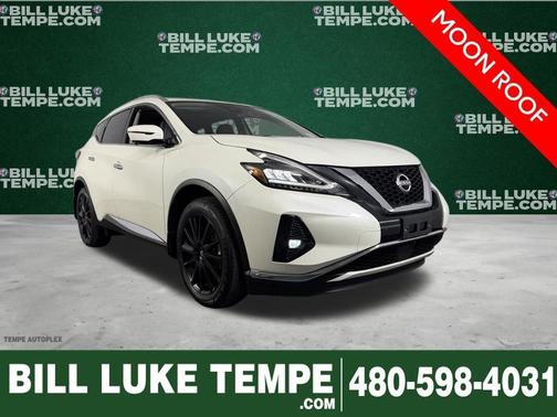 Pearl White Tri-Coat 2024 Nissan Murano Platinum