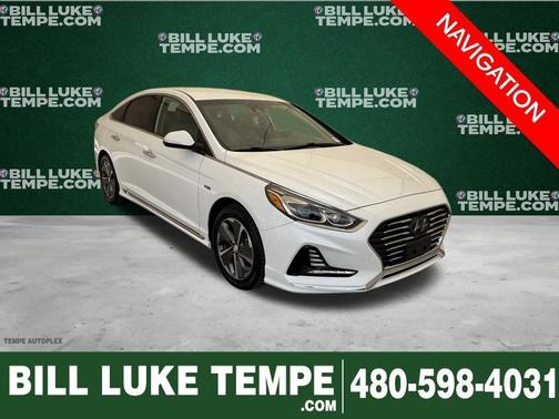 Hyper White 2019 Hyundai Sonata Plug-In Hybrid Limited