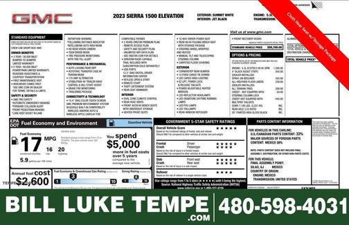 2023 GMC Sierra 1500 Elevation