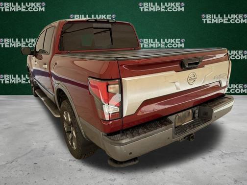 Cardinal Red Metallic 2021 Nissan Titan Platinum Reserve