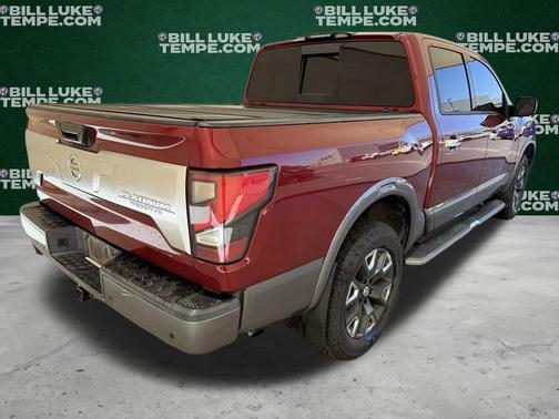 Cardinal Red Metallic 2021 Nissan Titan Platinum Reserve