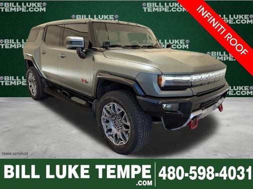 Green Matte 2024 GMC HUMMER EV SUV 3X