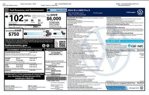 2024 Volkswagen ID.4 Pro S