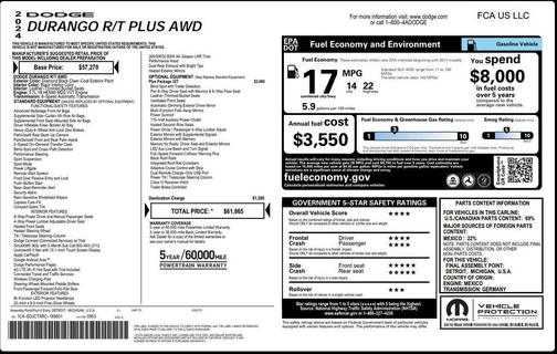 2024 Dodge Durango R/T