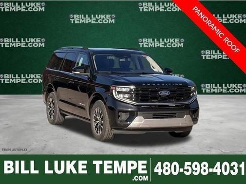 Agate Black Metallic 2025 Ford Expedition Platinum