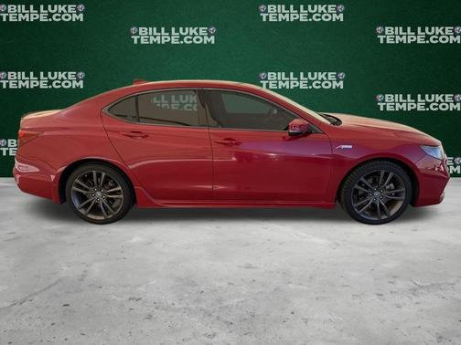 San Marino Red 2018 Acura TLX V6 A-Spec