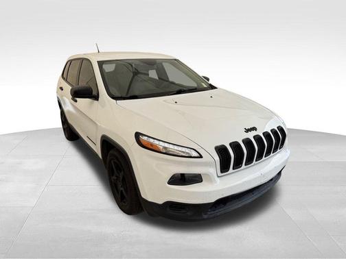 Bright White Clearcoat 2017 Jeep Cherokee Sport