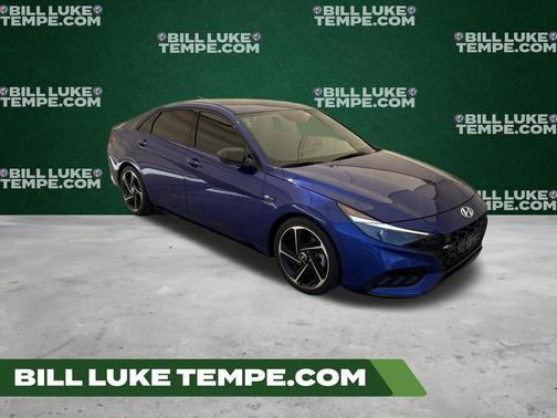 Intense Blue 2023 Hyundai ELANTRA N Line