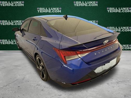 Intense Blue 2023 Hyundai ELANTRA N Line