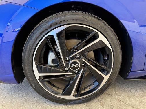 Intense Blue 2023 Hyundai ELANTRA N Line