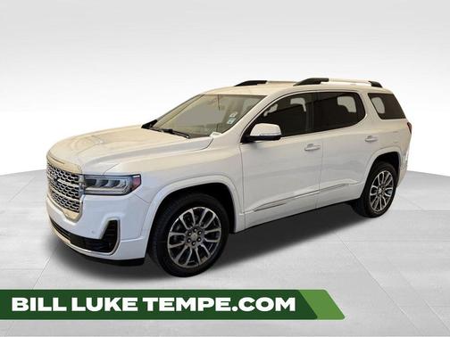 White Frost 2021 GMC Acadia Denali