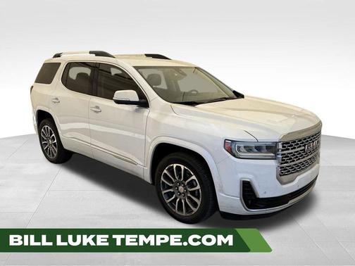 White Frost 2021 GMC Acadia Denali