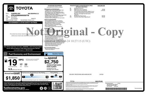 2022 Toyota Tundra SR5