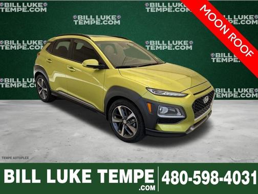 Lime 2020 Hyundai KONA Limited