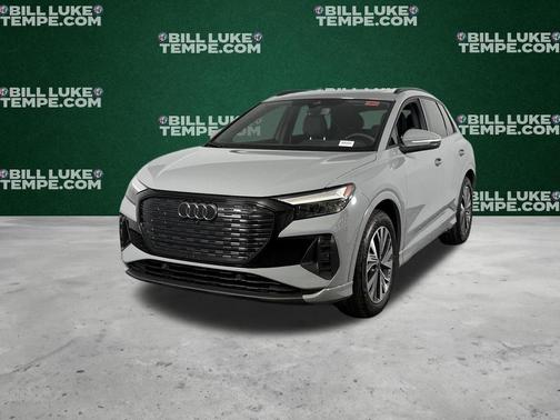 Pebble Gray 2025 Audi Q4 e-tron 45 Premium