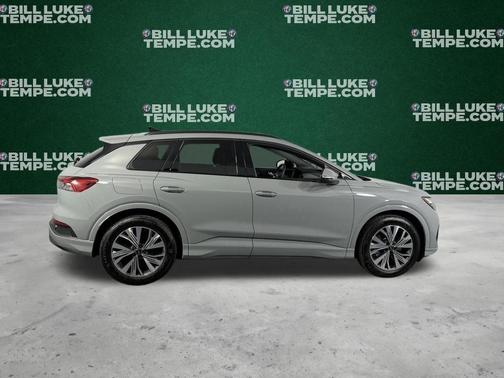 Pebble Gray 2025 Audi Q4 e-tron 45 Premium